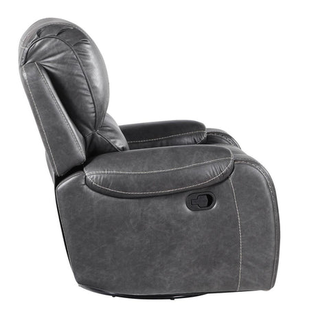  Steve Silver Furniture Keily KE800CG Swivel Glider Recliner - Dove Grey IMAGE 5