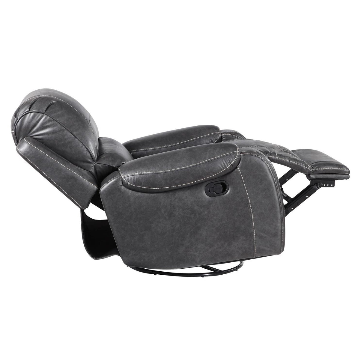  Steve Silver Furniture Keily KE800CG Swivel Glider Recliner - Dove Grey IMAGE 6
