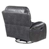  Steve Silver Furniture Keily KE800CG Swivel Glider Recliner - Dove Grey IMAGE 7