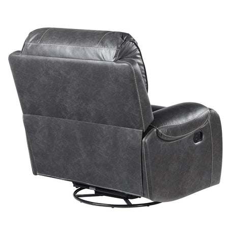  Steve Silver Furniture Keily KE800CG Swivel Glider Recliner - Dove Grey IMAGE 7