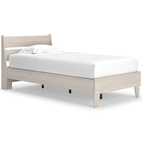  Signature Design by Ashley Socalle EB1864B3 Twin Panel Platform Bed IMAGE 1