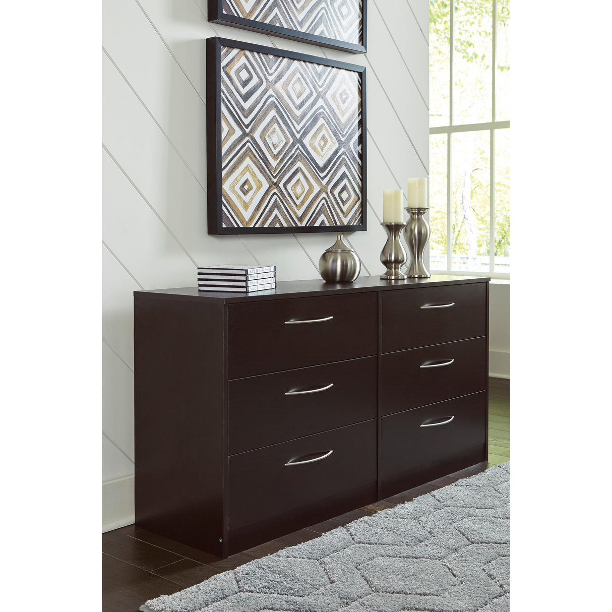  Signature Design by Ashley Finch EB3392-131 Six Drawer Dresser IMAGE 5