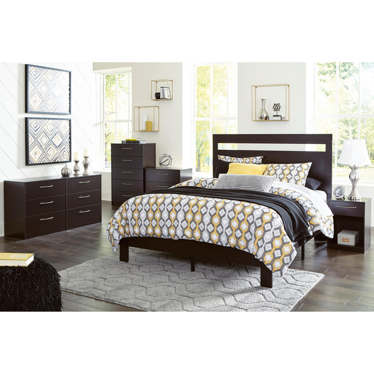  Signature Design by Ashley Finch EB3392-131 Six Drawer Dresser IMAGE 6