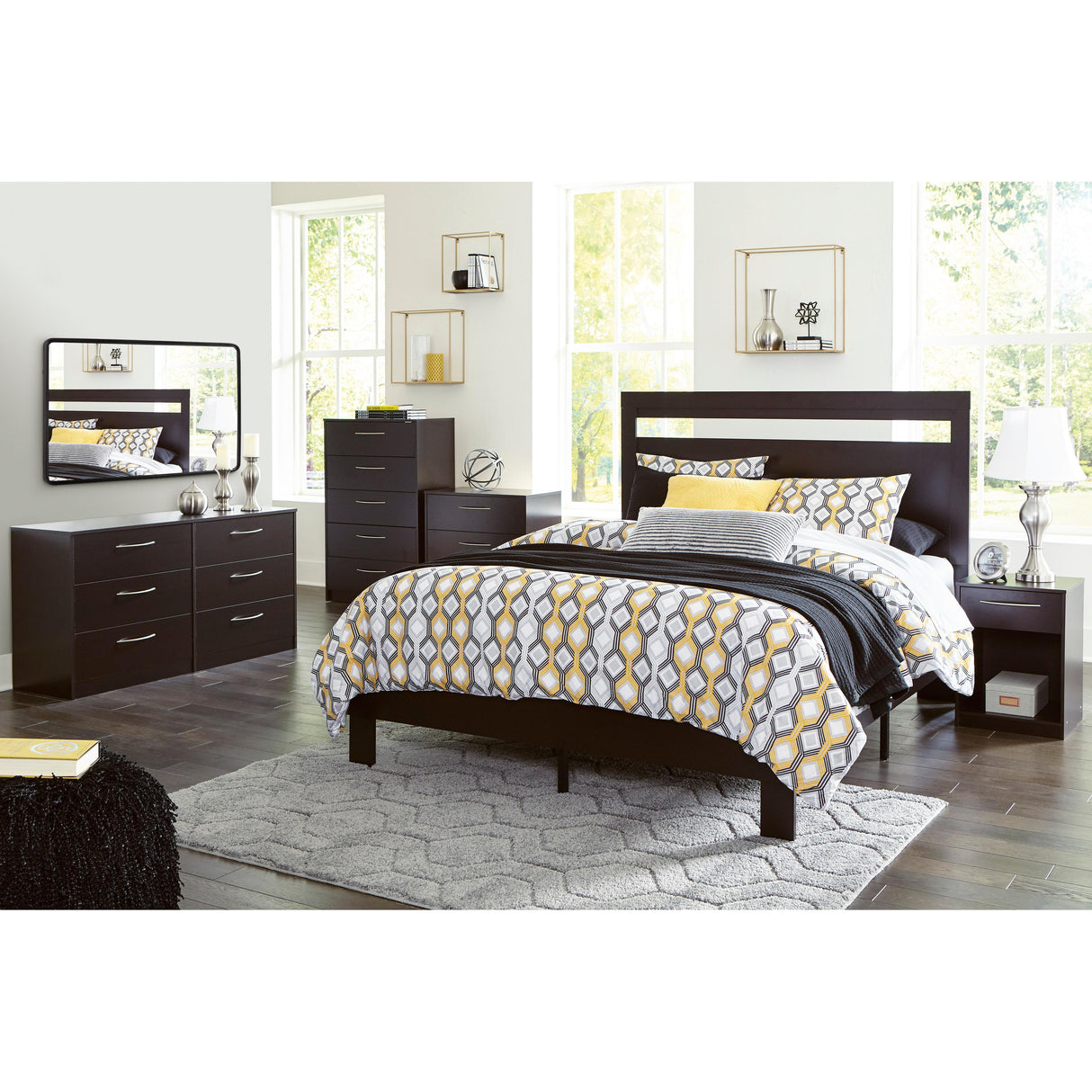  Signature Design by Ashley Finch EB3392-191 One Drawer Night Stand IMAGE 8