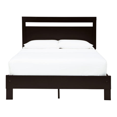  Signature Design by Ashley Finch EB3392B2 Queen Panel Platform Bed IMAGE 2