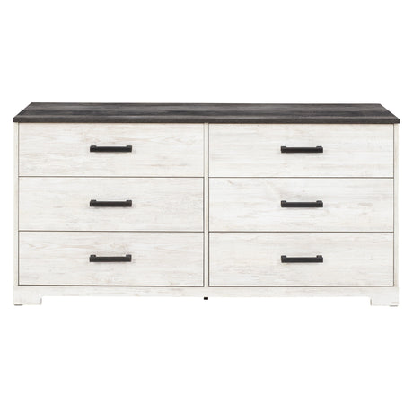  Signature Design by Ashley Shawburn EB4121-131 Six Drawer Dresser IMAGE 1
