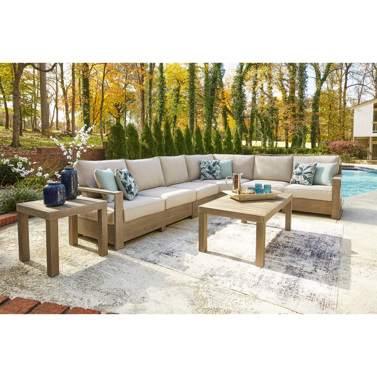  Signature Design by Ashley Silo Point P804-702 Square End Table IMAGE 6