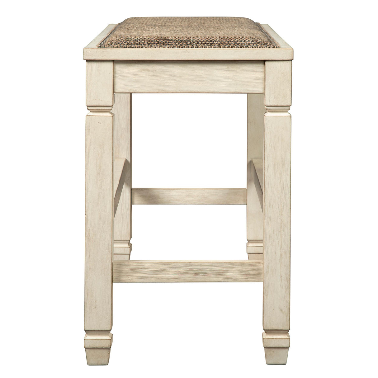  Signature Design by Ashley Bolanburg D647-09 Double Counter Upholstered Bench IMAGE 3