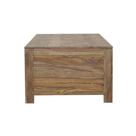  Coaster Furniture Esther 723888 6-Drawer Solid Wood Coffee Table - Natural Sheesham IMAGE 4