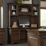  Coaster Furniture Hartshill 881283 66-inch 5-Drawer Credenza with Hutch - Burnished Oak IMAGE 8