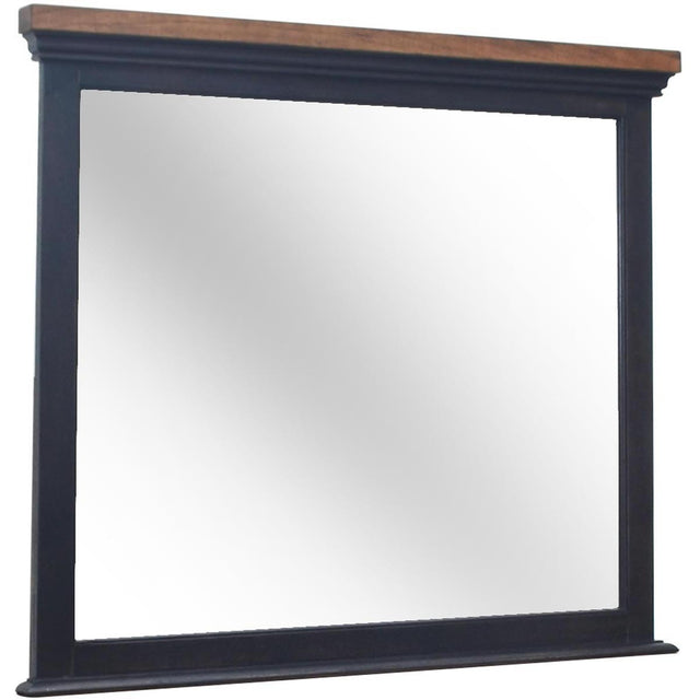  Steve Silver Furniture Bear Creek BC950MRB Dresser Mirror - Brown IMAGE 1