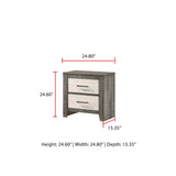  Crown Mark Rhett B8170-2 Nightstand IMAGE 3