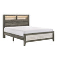  Crown Mark Rhett B8170-Q-BED Queen Bookcase Bed IMAGE 1