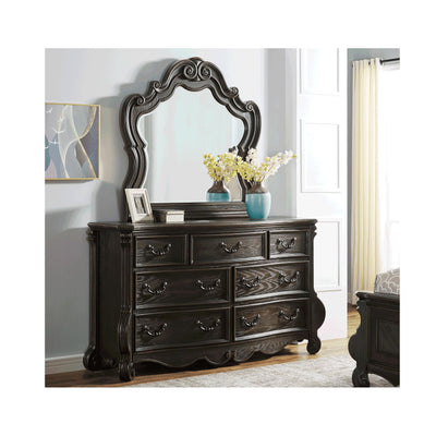  Steve Silver Furniture Rhapsody RH900 Dresser and Mirror - Molasses IMAGE 1