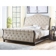  Steve Silver Furniture Rhapsody RH900 King Sleigh Bed - Molasses IMAGE 1