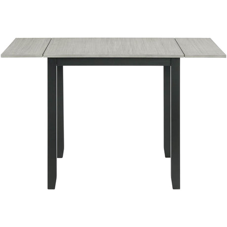  Elements International Martin DMT3003DLDS 3 pc Dinette - Grey/Black IMAGE 2