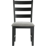  Elements International Martin DMT3003DLDS 3 pc Dinette - Grey/Black IMAGE 6