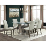  Elements International Dapper DPR300SCN Side Chair - Grey IMAGE 2