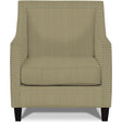  Elements International Erica UER082100CA Chair with Chrome Nails - Heirloom Natural IMAGE 1