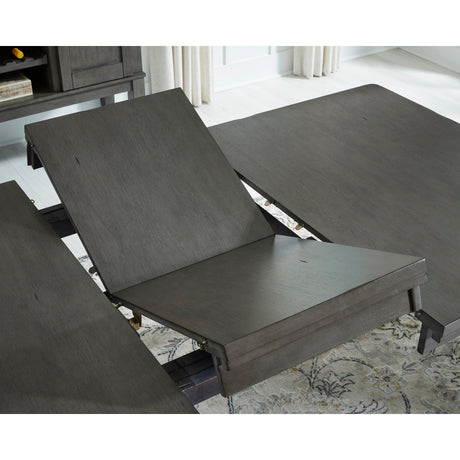  Signature Design by Ashley Hallanden D589-35 Rectangular Dining Room Butterfly Extension Table IMAGE 6