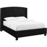  Crown Mark Eva 5111BK-Q Queen Platform Bed - Black IMAGE 1