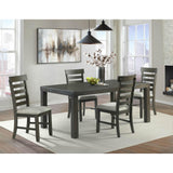  Elements International Colorado DCO100SC Dining Side Chair IMAGE 2