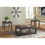  Elements International Colorado TCO100ETP End Table w/USB IMAGE 2