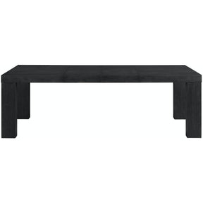  Elements International Grady DGD818DTB Dining Table - Black IMAGE 1