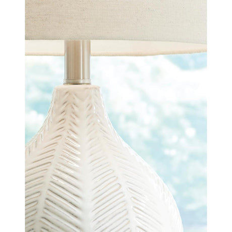  Signature Design by Ashley Rainermen L180024 Ceramic Table Lamp IMAGE 2