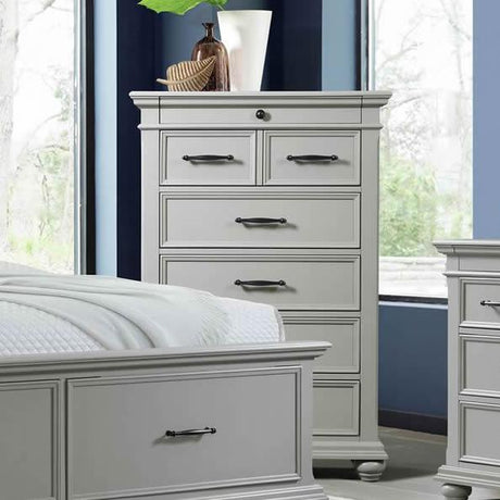  Elements International Slater SR300CH Chest - Grey IMAGE 1
