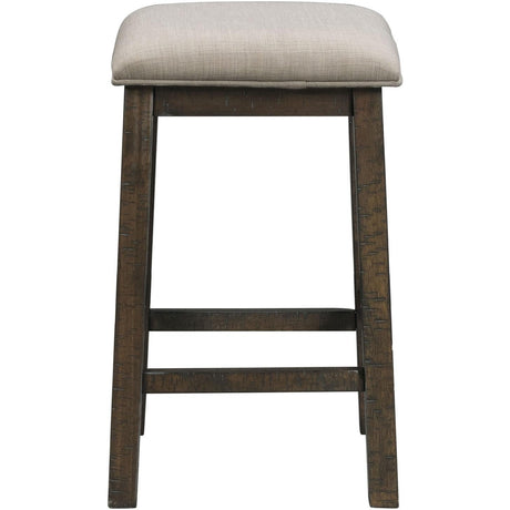  Elements International Stone TST100BTSP 4 pc Counter Height Dinette - Charcoal IMAGE 4