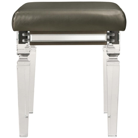  Elements International Twenty Nine TN600VTNSTAL Vanity Stool W/Acrylic Leg IMAGE 2