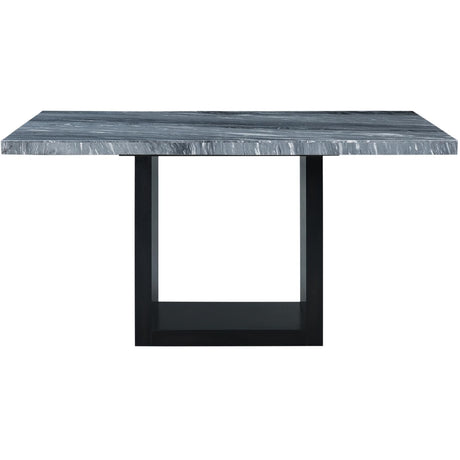  Elements International Valentino CVL400CTTB Counter Height Dining Table - Grey Marble IMAGE 2