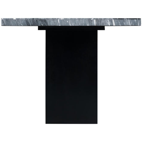  Elements International Valentino CVL400CTTB Counter Height Dining Table - Grey Marble IMAGE 3