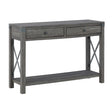  Signature Design by Ashley Freedan T175-4 Console Sofa Table IMAGE 1