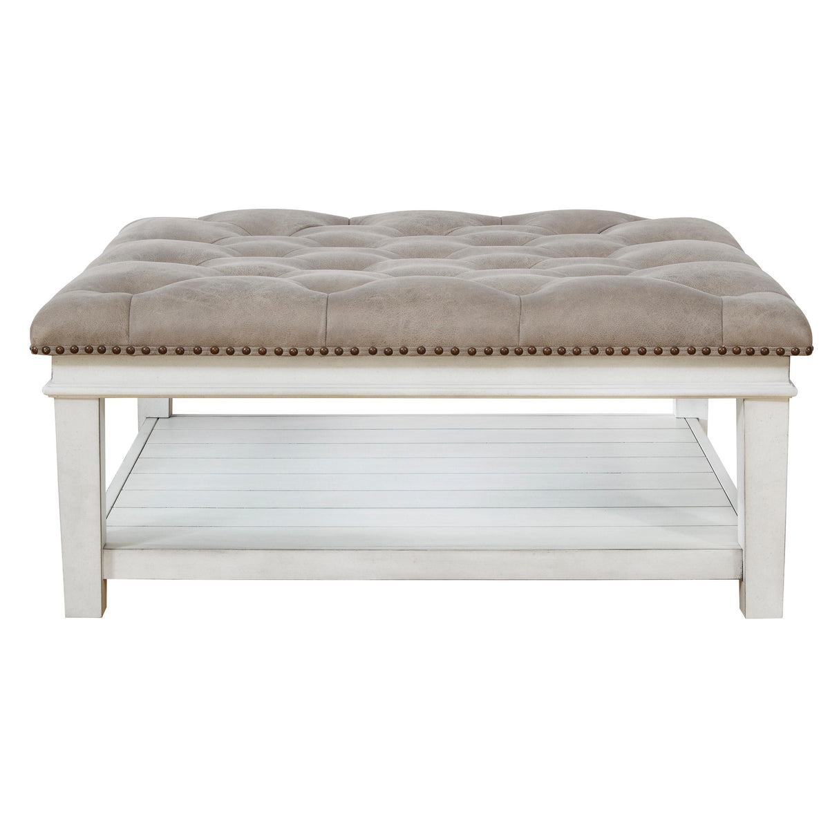 Signature Design by Ashley Kanwyn T937-21 Upholstered Ottoman Cocktail Table IMAGE 3