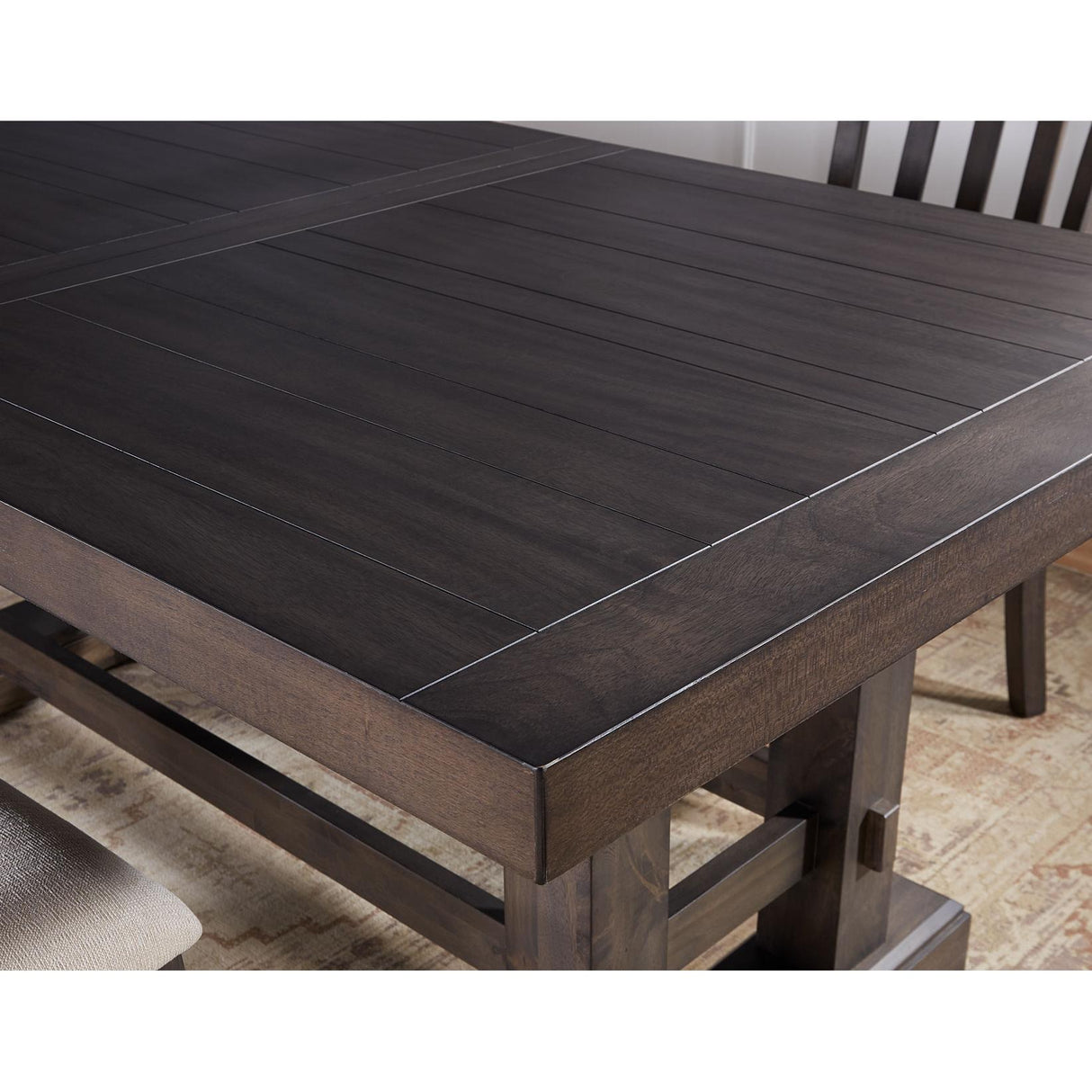  Steve Silver Furniture Napa NP500T Dining Table with 2/18-inch Leaves IMAGE 5