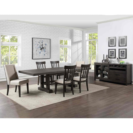  Steve Silver Furniture Napa NP500T Dining Table with 2/18-inch Leaves IMAGE 9