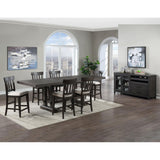  Steve Silver Furniture Napa NP600PT Counter Height Table with 2/18-inch Leaves IMAGE 5