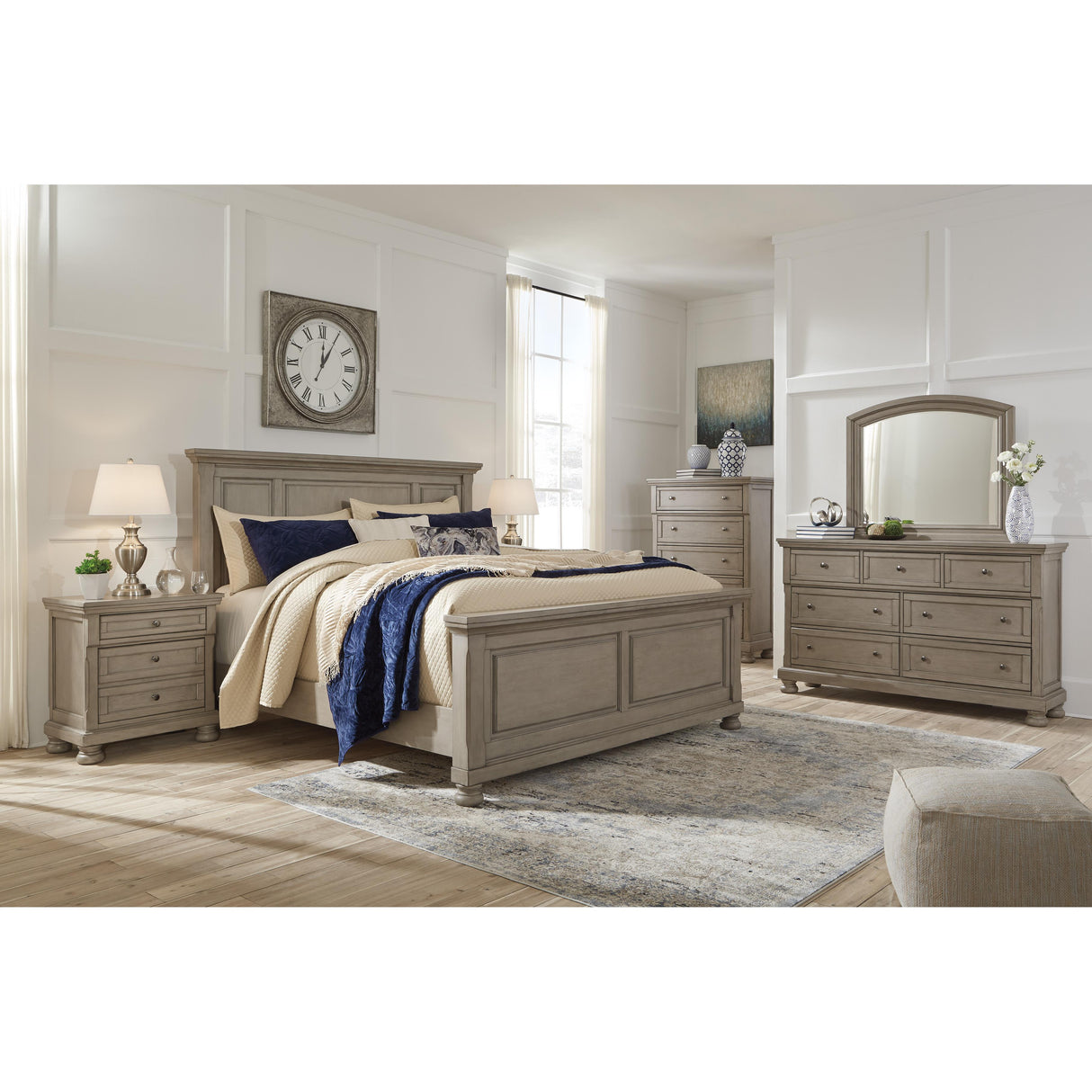  Signature Design by Ashley Lettner B733B1 Dresser and Mirror IMAGE 3