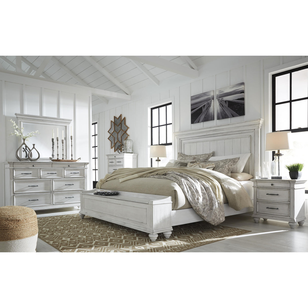  Benchcraft Kanwyn B777B1 Dresser and Mirror IMAGE 9