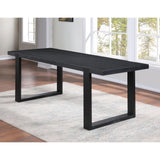  Steve Silver Furniture Yves YS500 Counter Height Dining Table with 18" Leaf - Rubbed Charcoal IMAGE 6