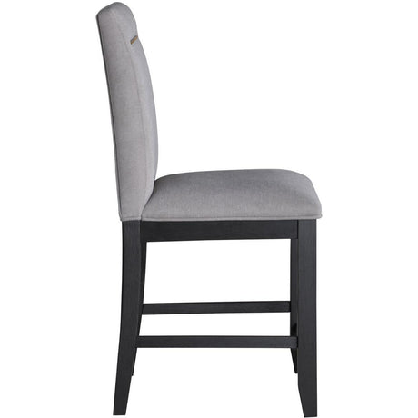  Steve Silver Furniture Yves YS500CCG Counter Height Stool - Grey IMAGE 3