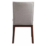  Steve Silver Furniture Amalie AL4848SB Dining Chair - Camel/Walnut IMAGE 3