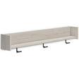  Signature Design by Ashley Socalle EA1864-151 Wall Mounted Coat Rack with Shelf IMAGE 1