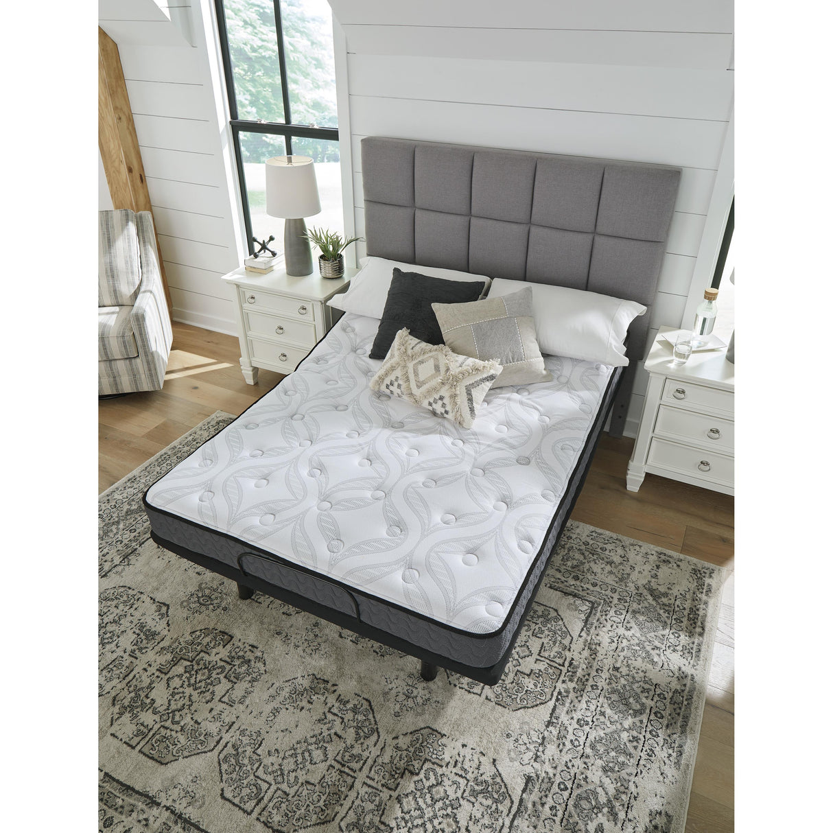  Sierra Sleep 8 Inch Bonnell Hybrid M58711 Twin Mattress IMAGE 11