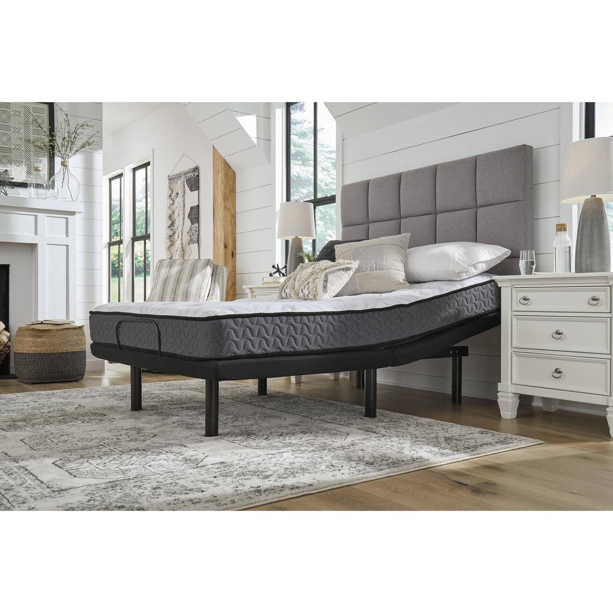  Sierra Sleep 8 Inch Bonnell Hybrid M58741 King Mattress IMAGE 9
