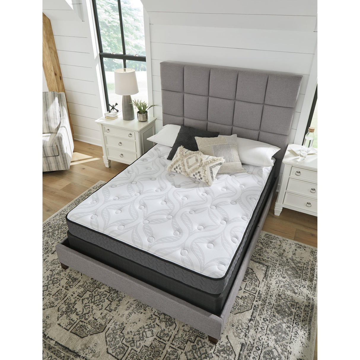  Sierra Sleep 8 Inch Bonnell Hybrid M58751 California King Mattress IMAGE 6