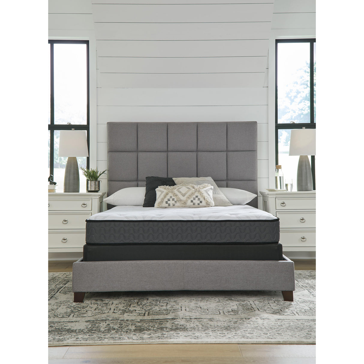  Sierra Sleep 8 Inch Bonnell Hybrid M58751 California King Mattress IMAGE 7