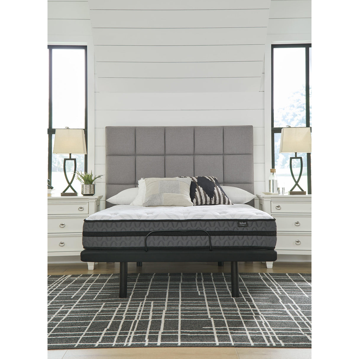  Sierra Sleep 10 Inch Pocketed Hybrid M58921 Full Mattress IMAGE 12